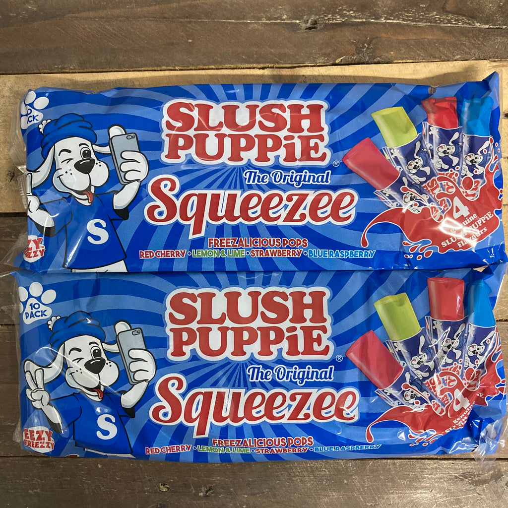 20x Slush Puppie the Original Squeezee Ice Pops (2 Packs of 10x60ml ...