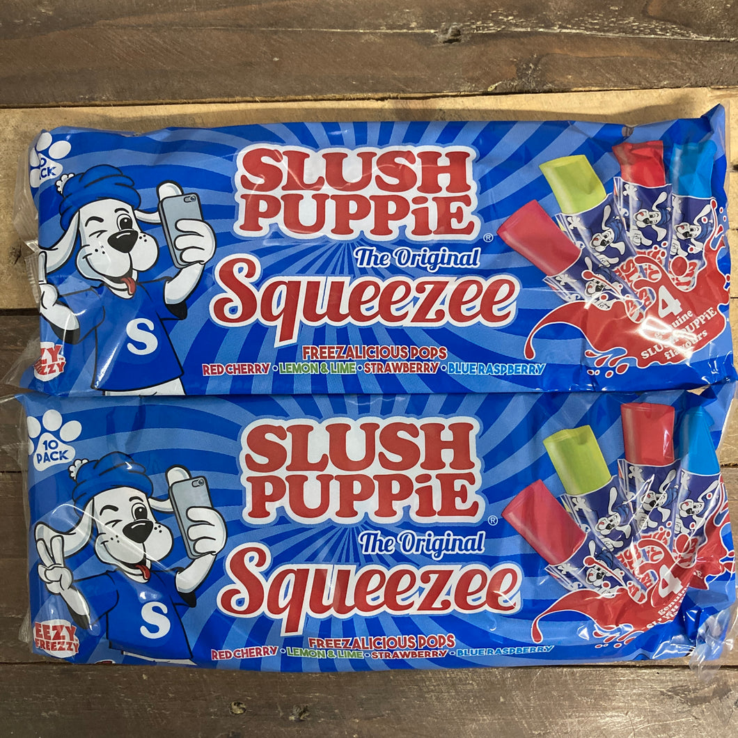 20x Slush Puppie The Original Squeezee Ice Pops (2 Packs Of 10x60ml 