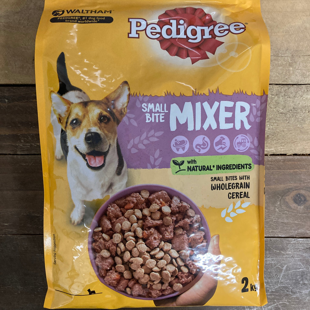 2kg Pedigree Small Bite Mixer Dog Food And Low Price Foods Ltd