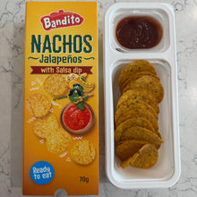 2x Bandito Nachos Jalapenos with Salsa Dip Packs (2x70g)