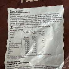 18x Golden Wonder Meaty Crisps Bags (1 Pack of 18x25g)