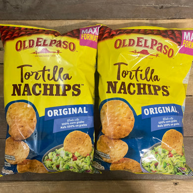 Old El Paso Tortilla Nachips Original Corn Chips Big Share Bags