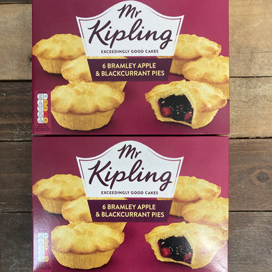 Mr Kipling Apple & Blackcurrant Pies