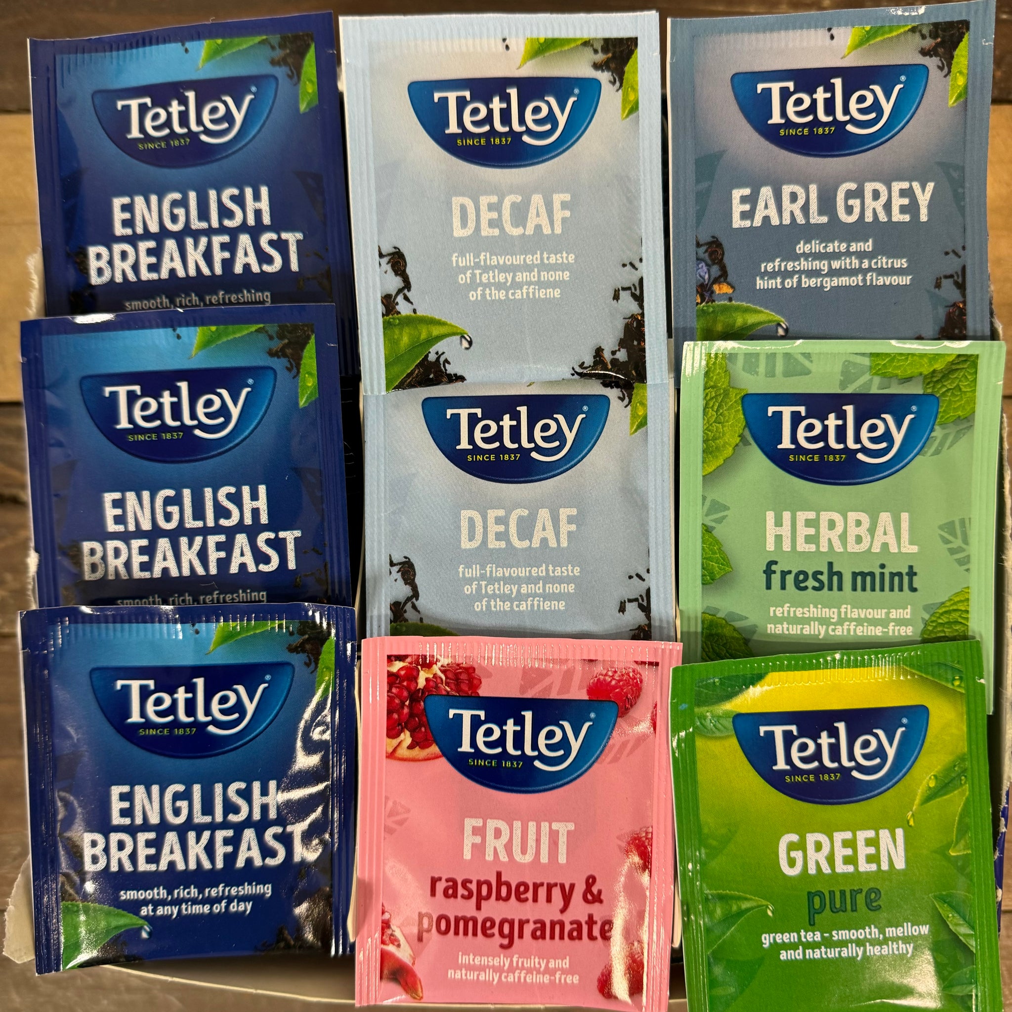 Tetley Raspberry Tea 90x Tetley Mixed Tea Bags (1 Box of 90) & Low Price Foods Ltd