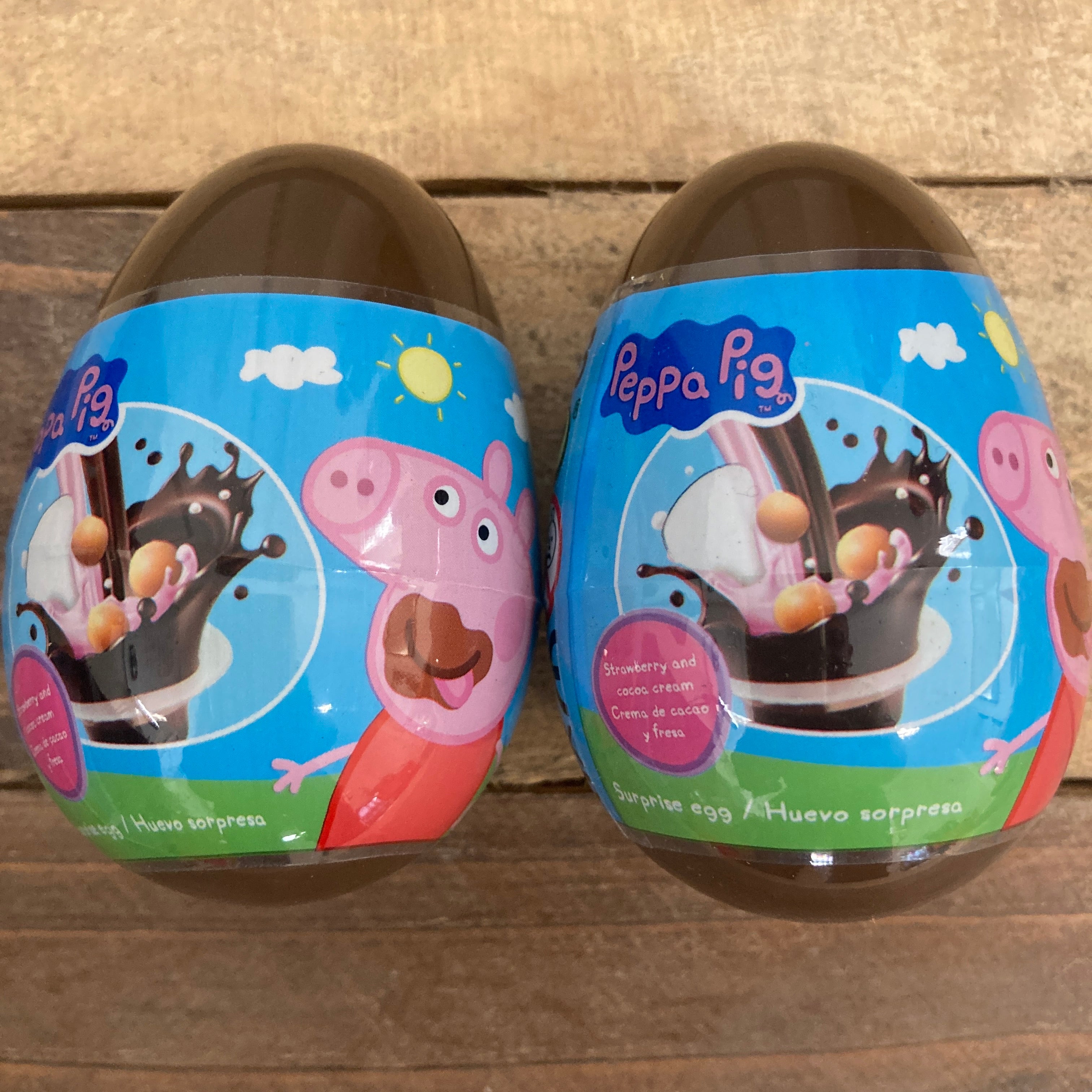 Peppa pig 2024 kinder eggs