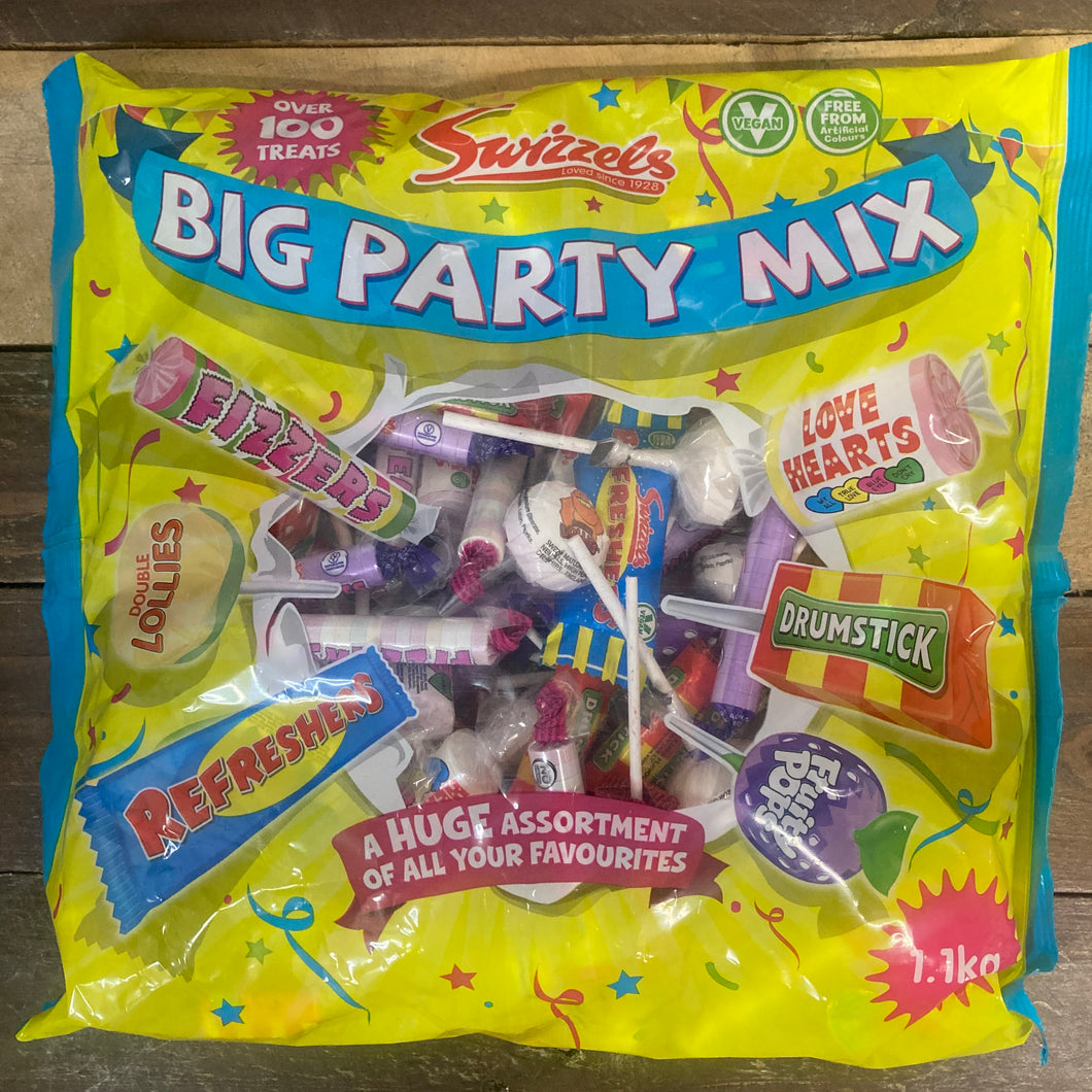 1.1Kg Swizzels Big Party Mix Bag (Over 100 Treats) & Low Price Foods Ltd