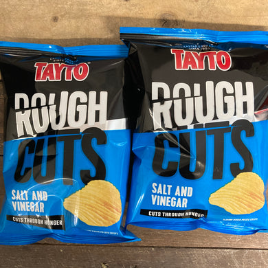 Golden Wonder Tayto Rough Cuts Salt & Vinegar Crisps Bags