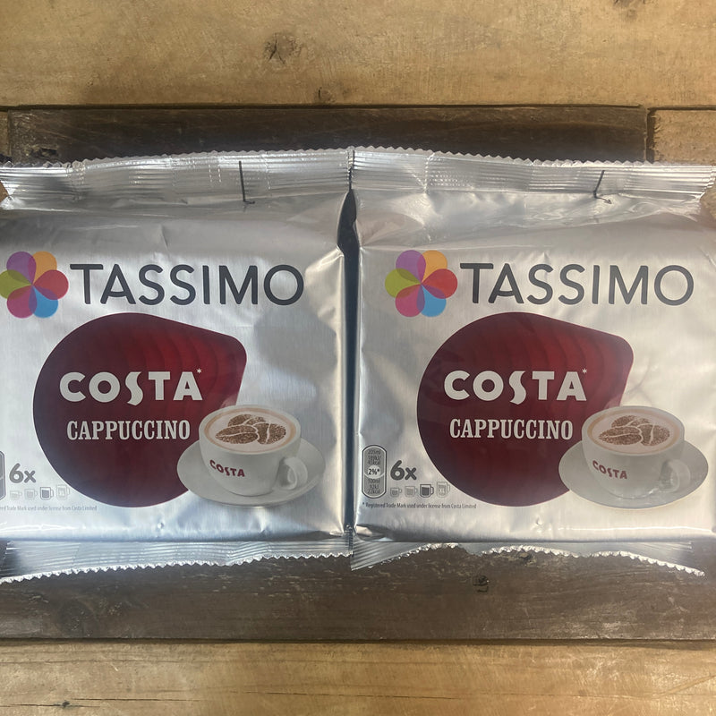 Cappuccino Tassimo Decaf Latte Pods Tassimo Costa Cappuccino Pods