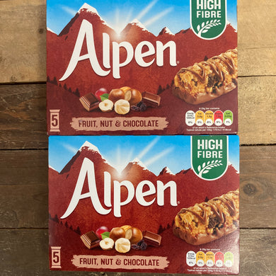 Alpen Fruit, Nut and Chocolate Cereal Bars