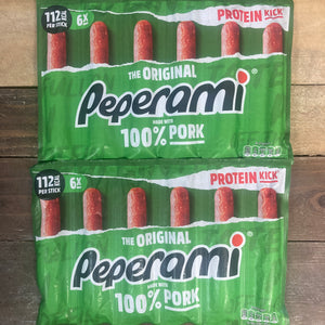 12x Peperami Original Sticks (2 Packs of 6x22.5g) & Low Price Foods Ltd