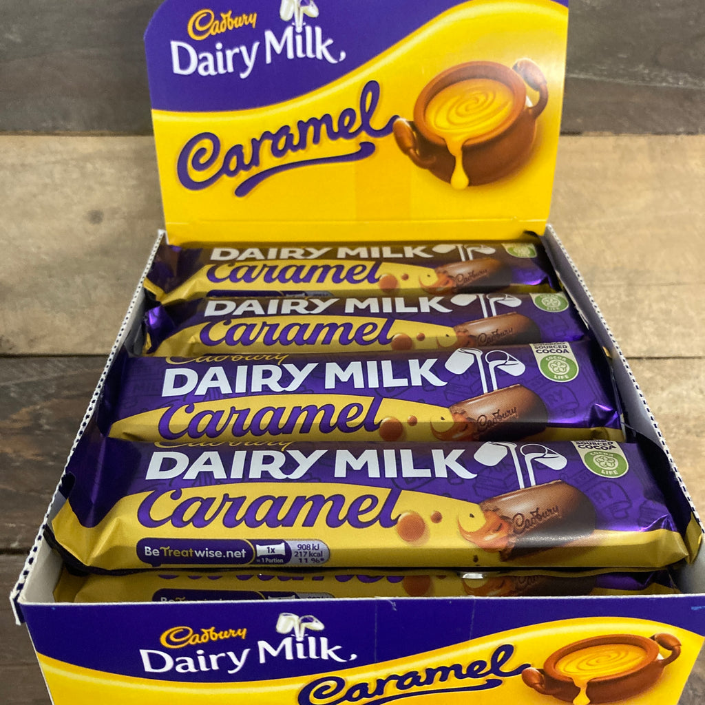 12x Cadbury Dairy Milk Caramel Chocolate Bars (12x45g) & Low Price ...