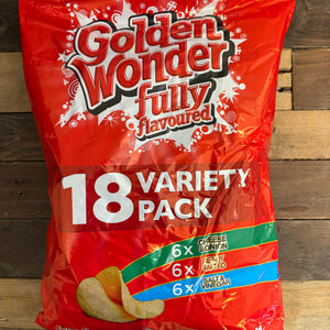 Golden Wonder Fully Flavoured Variety Crisp