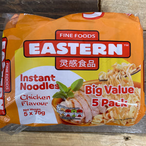 10x Eastern Instant Chicken Noodles (2 Packs of 5x75g)
