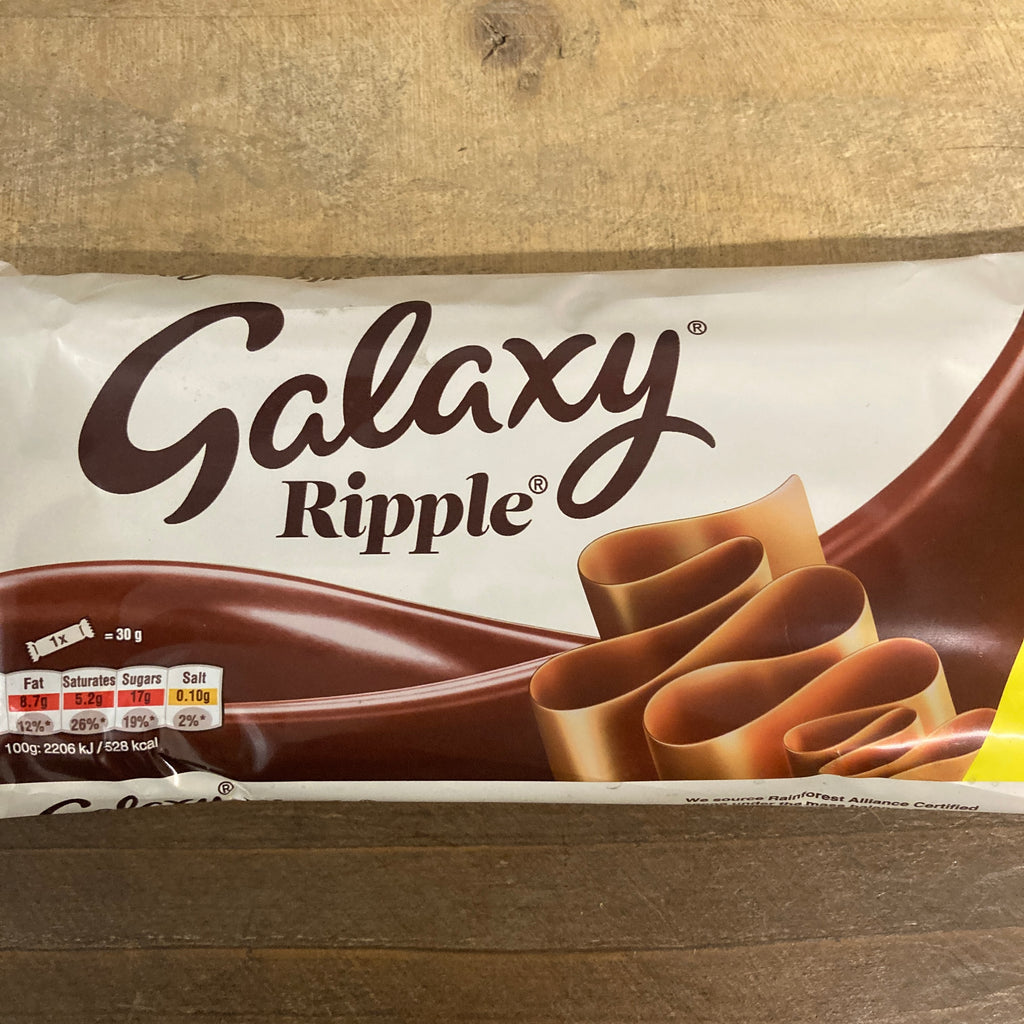12x Galaxy Ripple Chocolate Bars (3 Packs of 4x30g) & Low Price Foods Ltd