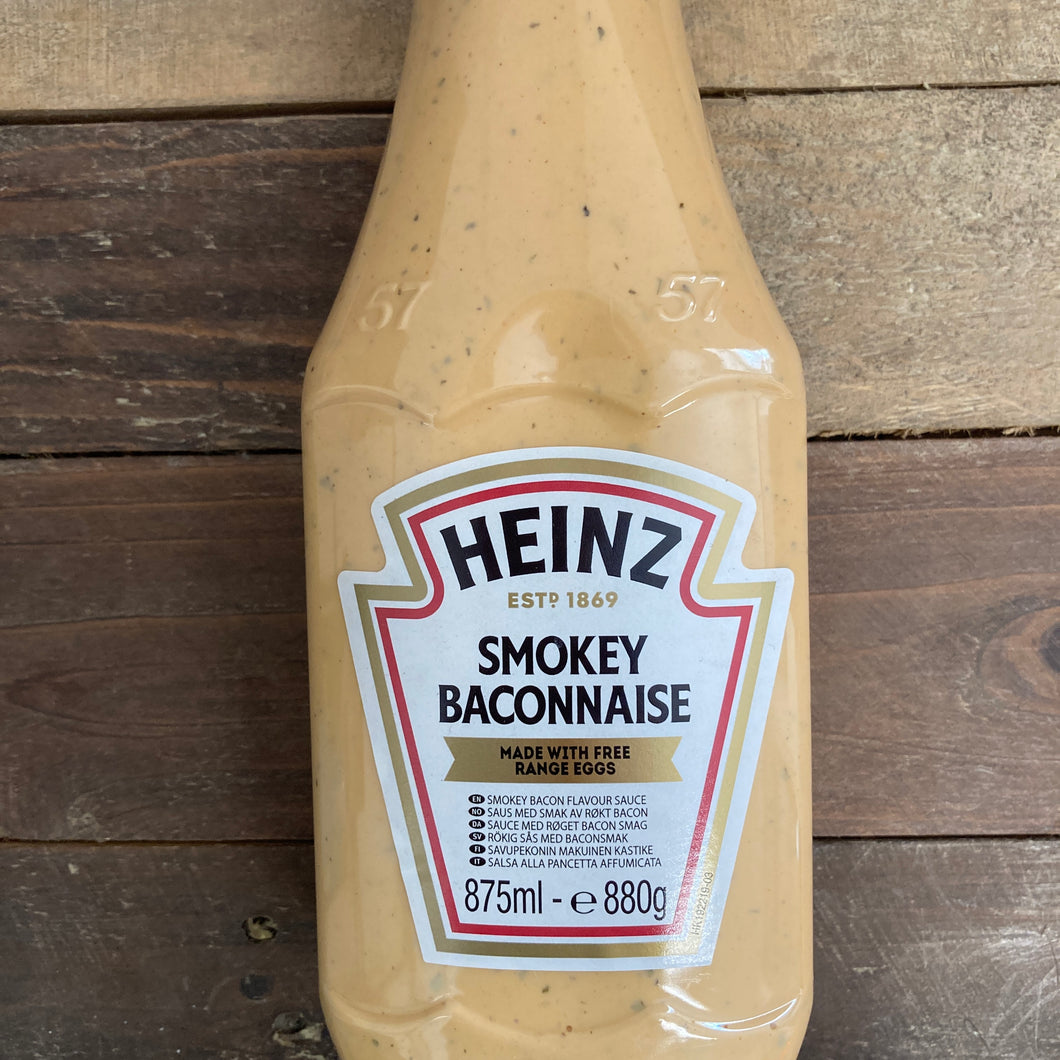 880g Heinz Smokey Baconnaise Sauce (1x880g) & Low Price Foods Ltd