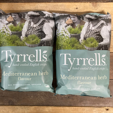 Tyrrells Mediterranean Herb Crisps 