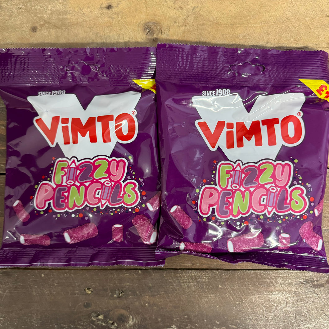 Vimto Fizzy Pencils