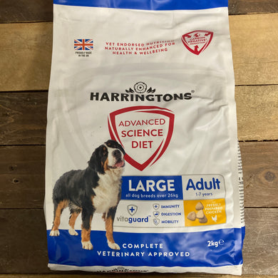 Harringtons Advanced Science Diet Large Breed Dry Chicken Dog Food