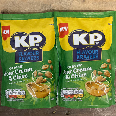KP Flavour Kravers Sour Cream & Chive Peanuts