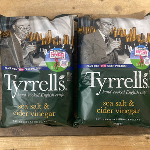 Tyrrells Sea Salted & Cider Vinegar Crisps