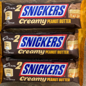 Snickers Creamy Peanut Nut Butter Chocolate Duo Bar