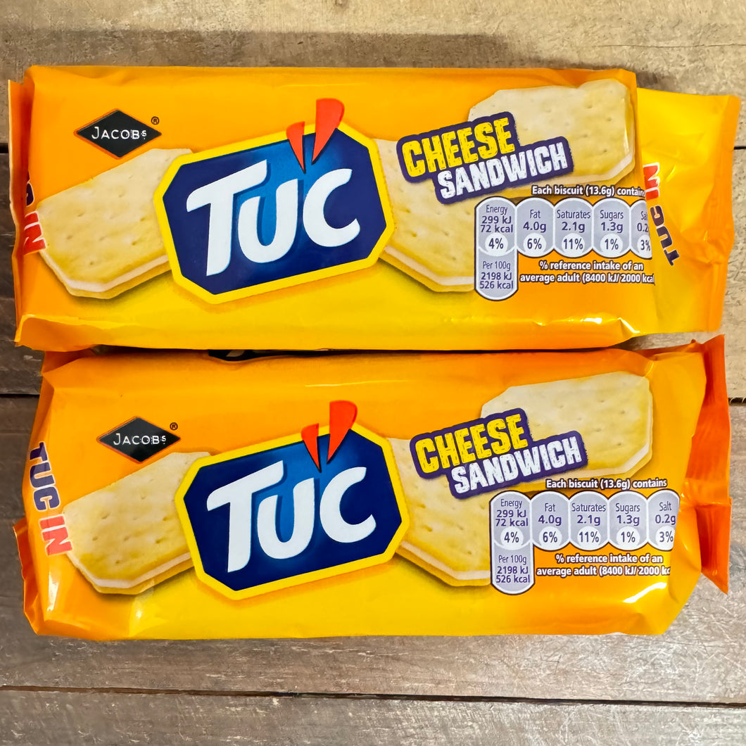2x Jacob s TUC Cheese Sandwich Snack Crackers Packs 2x150g Low 2x-jacob-s-tuc-cheese-sandwich-snack-crackers-packs-2x150g-low