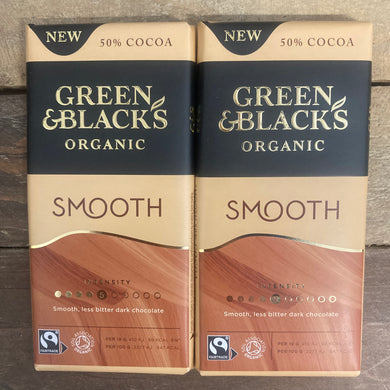 Green & Black's Organic Smooth Dark Chocolate Bar