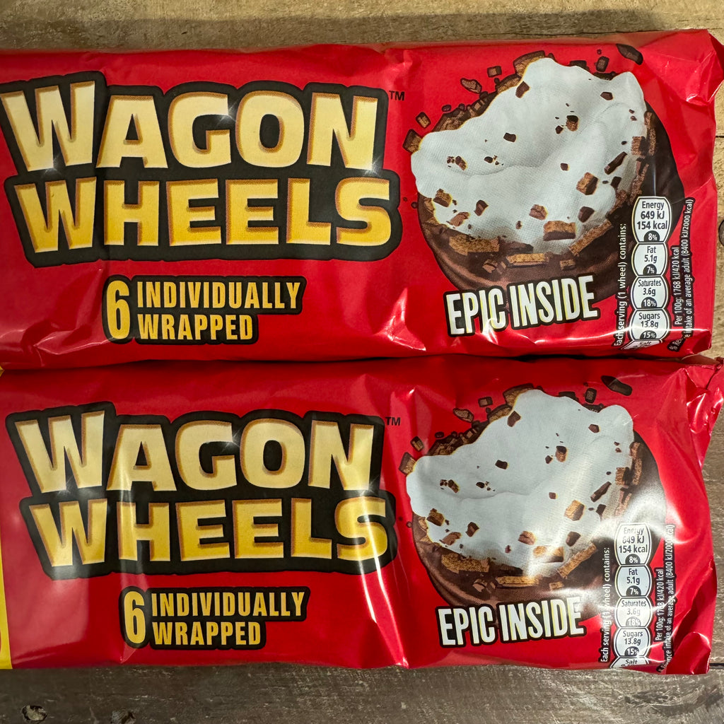 12x Wagon Wheels Original (2 Packs of 6 Wheels) & Low Price Foods Ltd