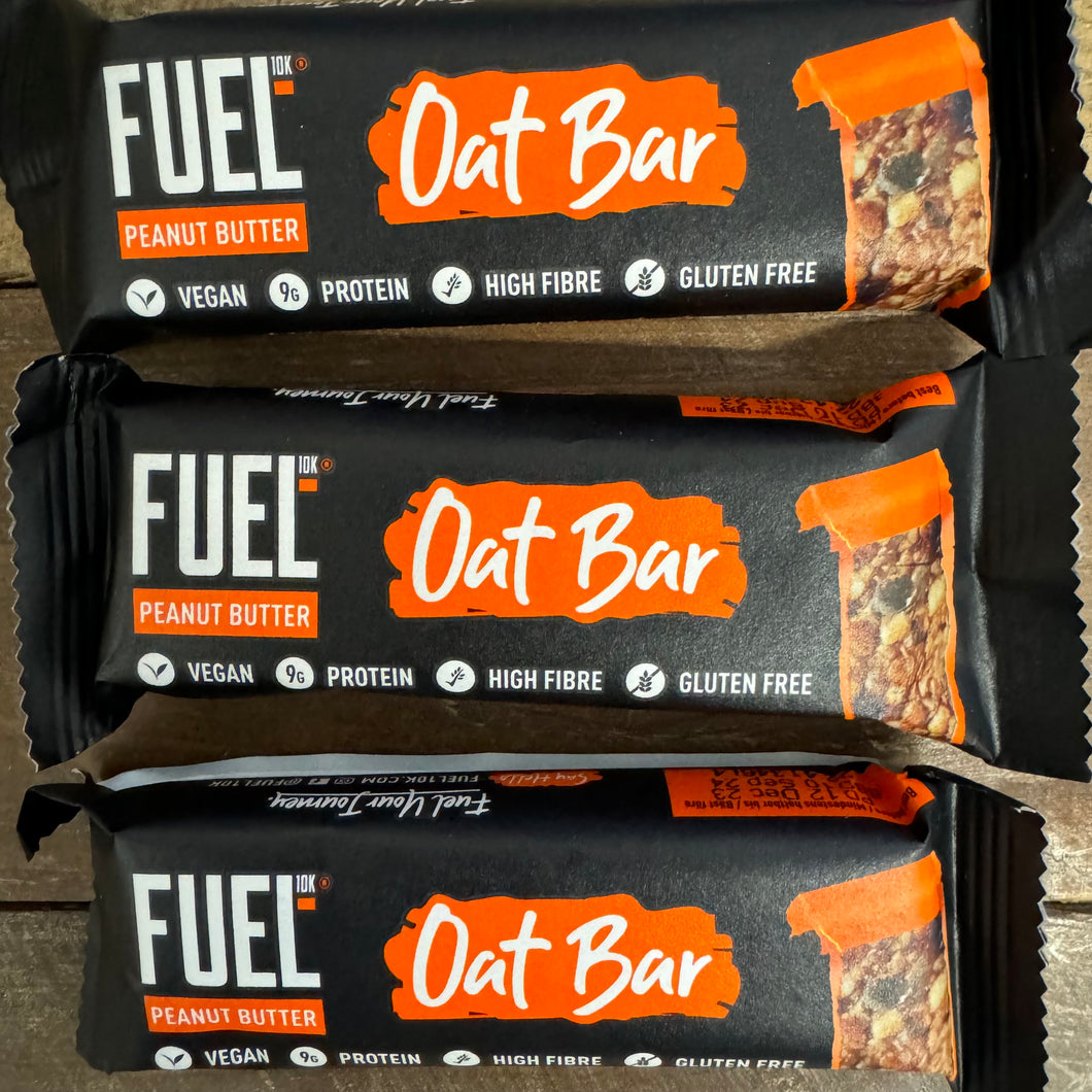 FUEL10K Peanut Butter Oat Bars