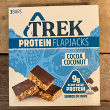 12x Trek Protein Flapjacks Cocoa Coconut Bars (4 Packs of 3x50g)