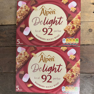 Alpen Delight Raspberry Rocky Road Cereal Bar