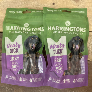 Harringtons Meaty Duck Jerky Dog Treats