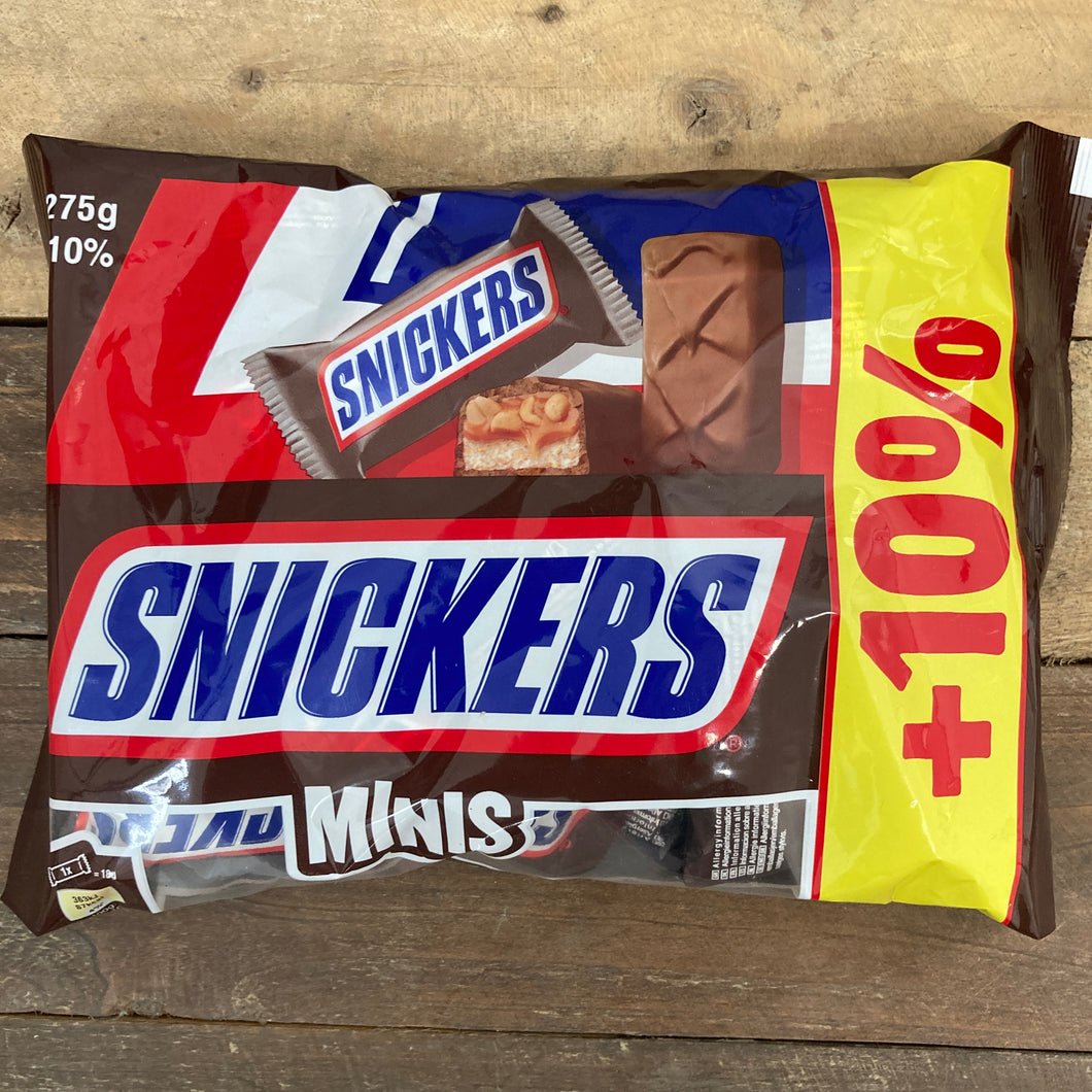 14x Snickers Minis (1x14 Pack +10%)