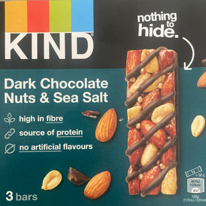KIND Dark Chocolate Nuts & Sea Salt Cereal bars