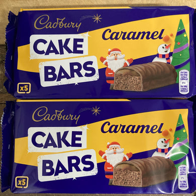 Cadbury Caramel Cake Bars