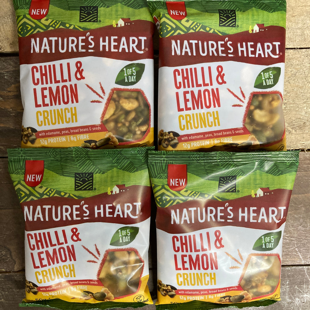 Nature's Heart Chilli & Lemon Crunch Bags