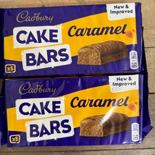 15x Cadbury Caramel Cake Bars (3 Packs of 5 Bars)