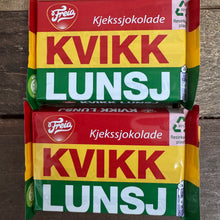 12x Freia Kvikklunsj 4 Finger Chocolate Covered Wafer Bars (2 Packs of 6x47g)
