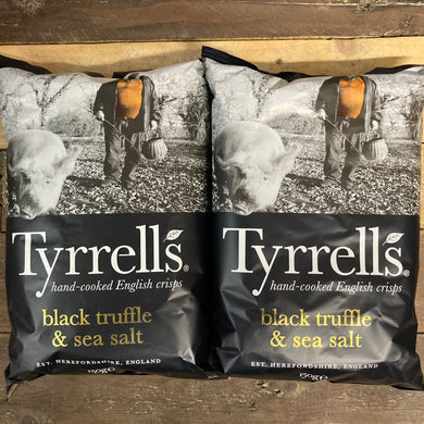 Tyrrells Black Truffle & Sea Salt Crisps