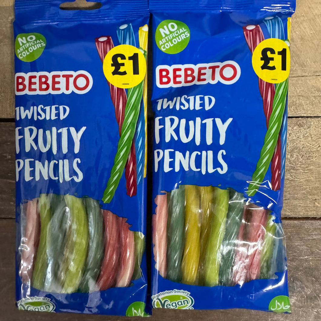 Bebeto Twisted Fruity Pencils