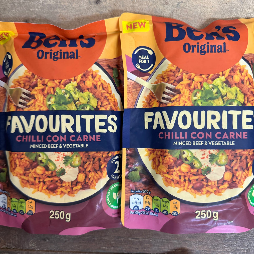 Bens Original Favourites Chilli con Carne Meal
