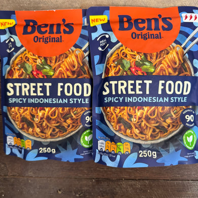 Ben's Original Street Food Indonesian Spicy Noodles Meals