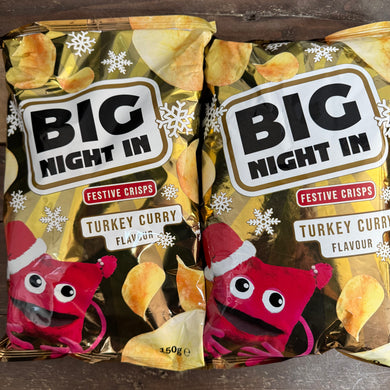 Big Night In Turkey Curry Flavour Crisps