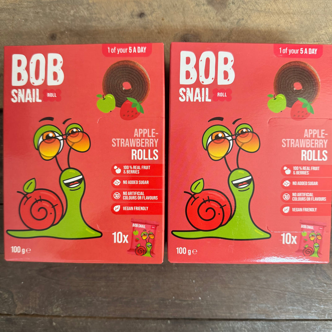Bob Snail Apple & Strawberry Fruit Rolls