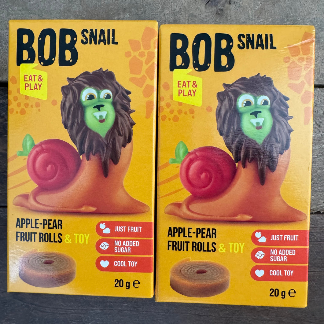 Bob Snail Bobnimals Fruit Rolls & Toys