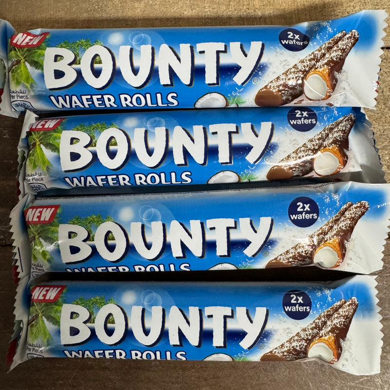 12x Bounty Wafer Rolls Bars (12x22.5g) & Low Price Foods Ltd