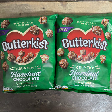 Butterkist Crunchy Hazelnut Chocolate Toffee Popcorn