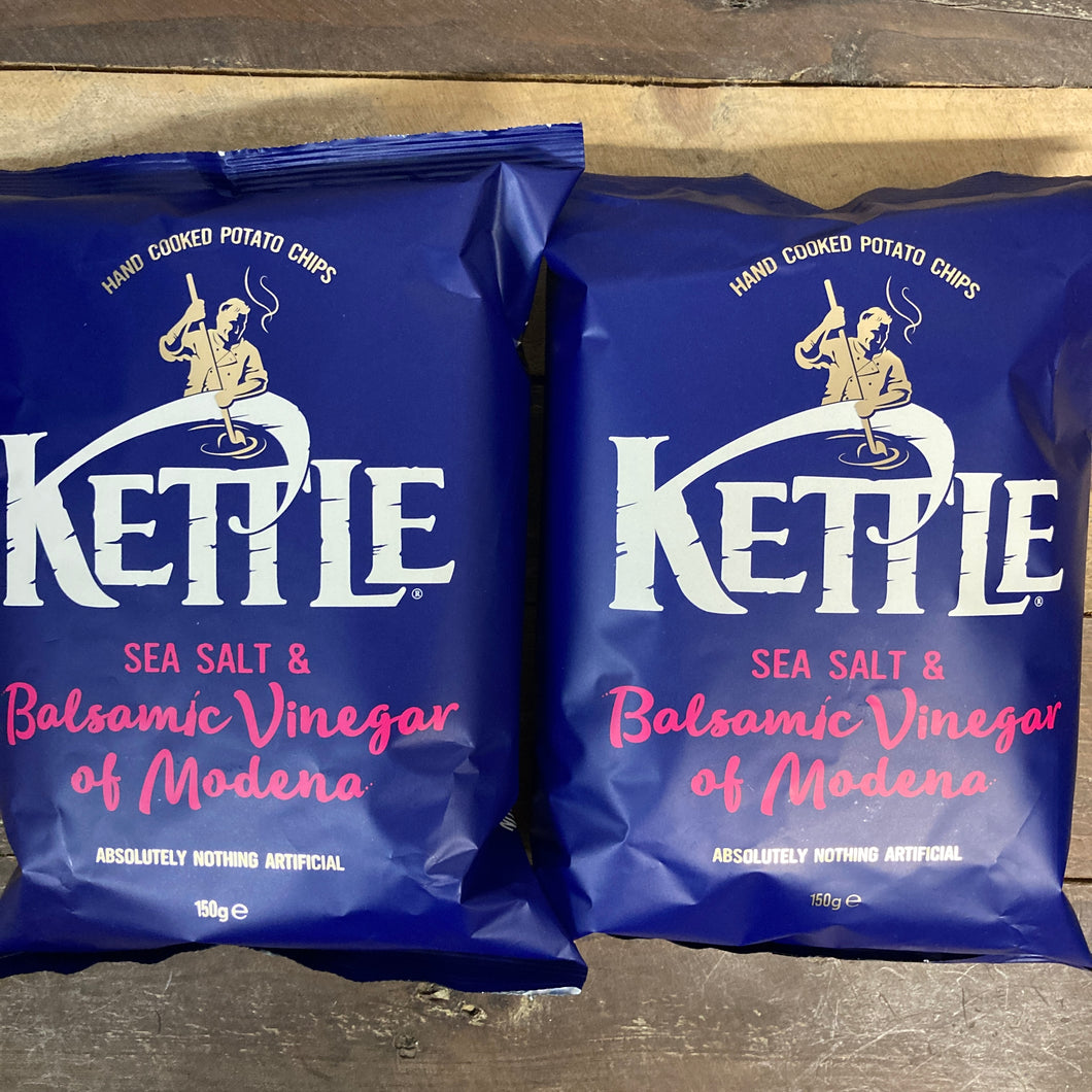 Kettle Chips Sea Salt & Balsamic Vinegar Crisps