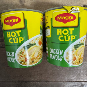 2x Maggi Hot Cup Chicken Noodles Pots (2x59.2g)