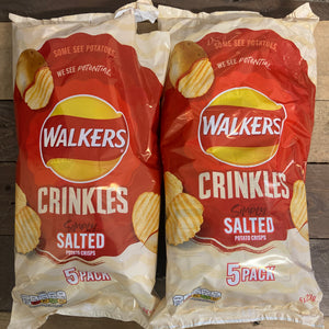 Walkers Crinkles Simply Salted Crisps